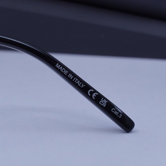 Saint Laurent SL 214 KATE THIN 001 Cat Eye Sunglasses - Black/Grey main image 7